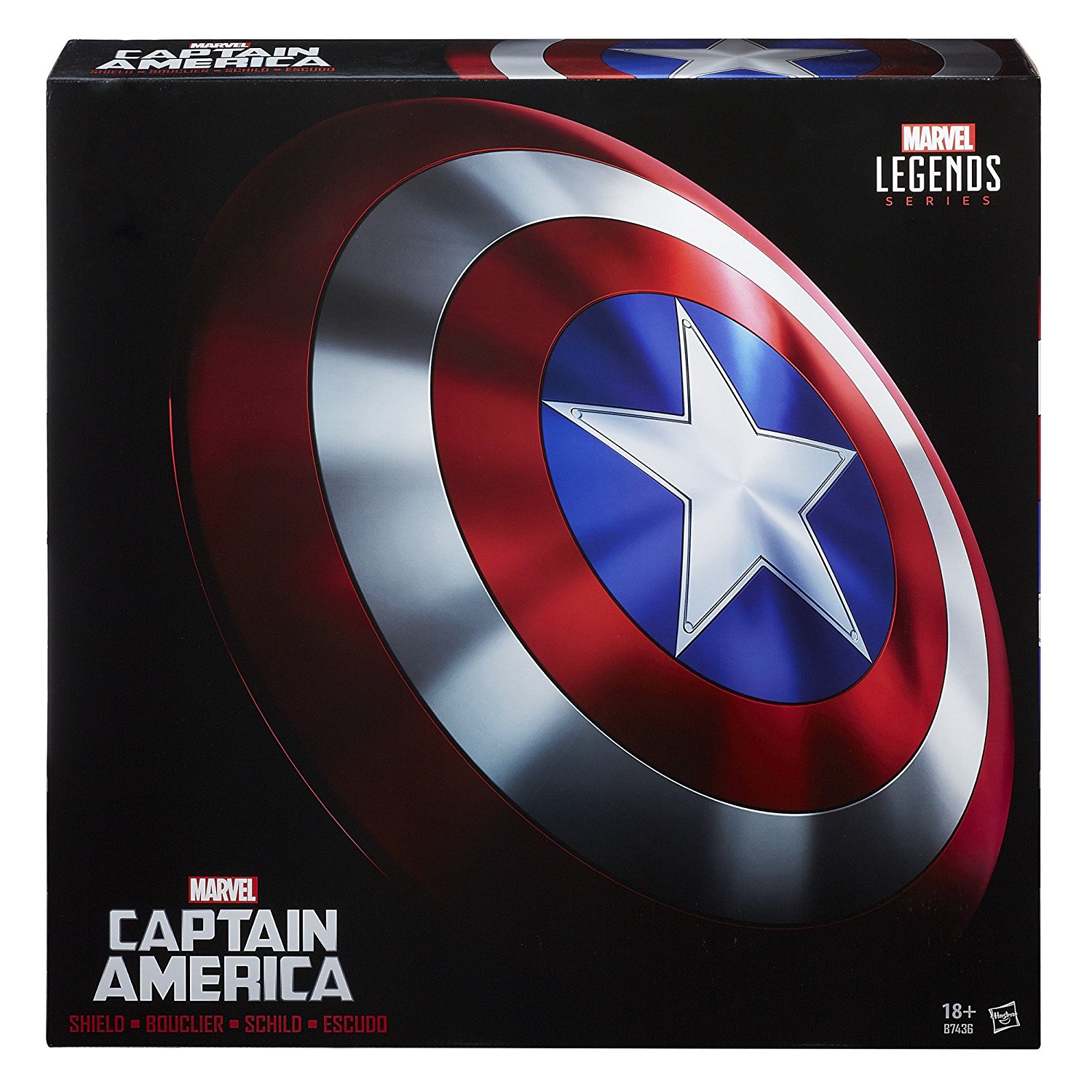 Escudo del Capitán América Marvel Legends Hasbro B7436EU4