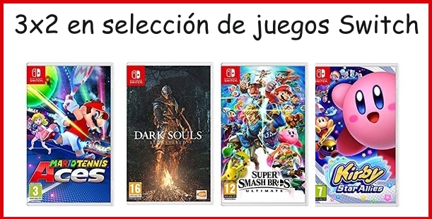 3x2 juegos switch amazon